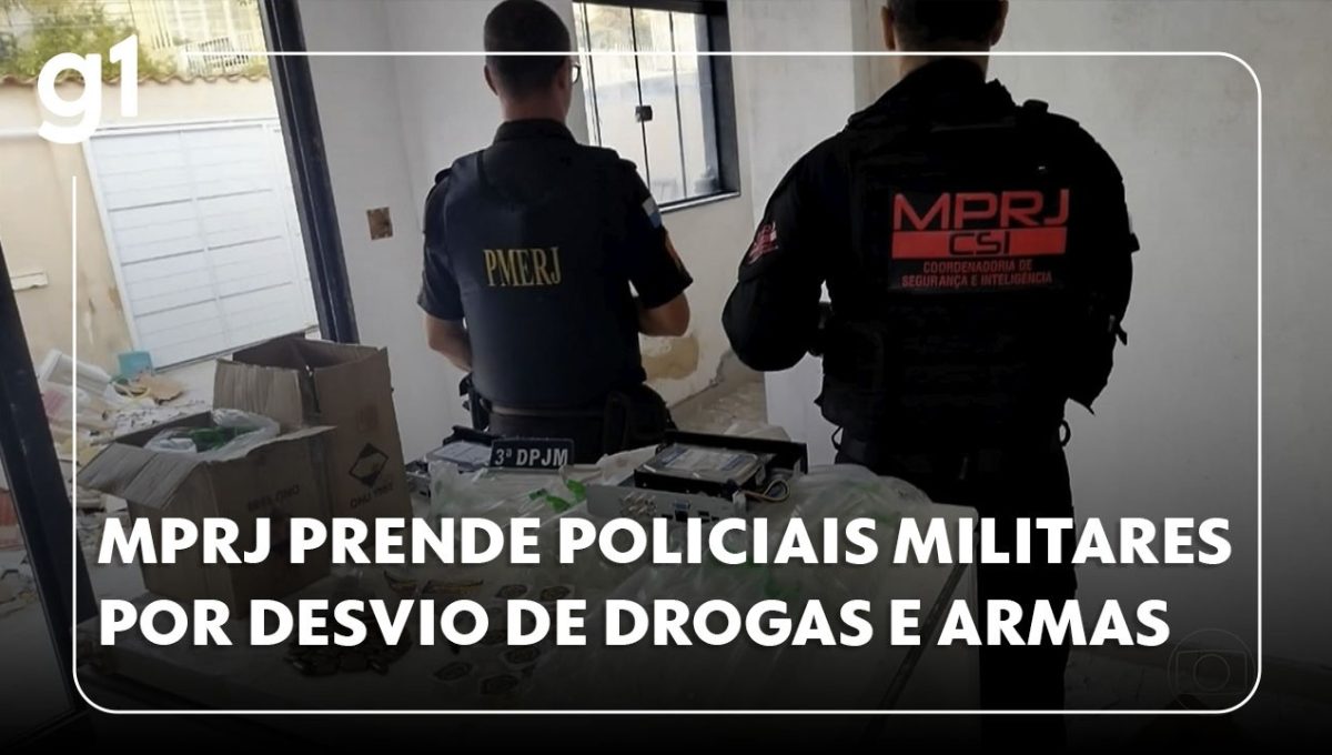 Prisão de Policiais Militares no Rio por Desvio de Drogas