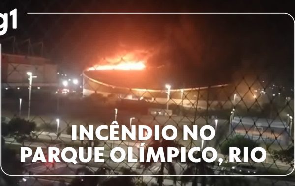 Chamas Consomem Velódromo do Parque Olímpico no Rio; Bombeiros Agem