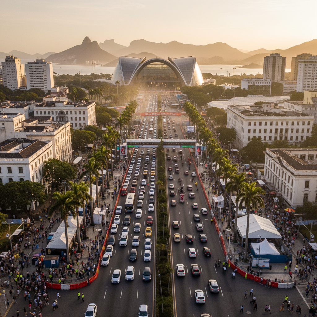 Logística e infraestrutura do Rio de Janeiro para grandes eventos